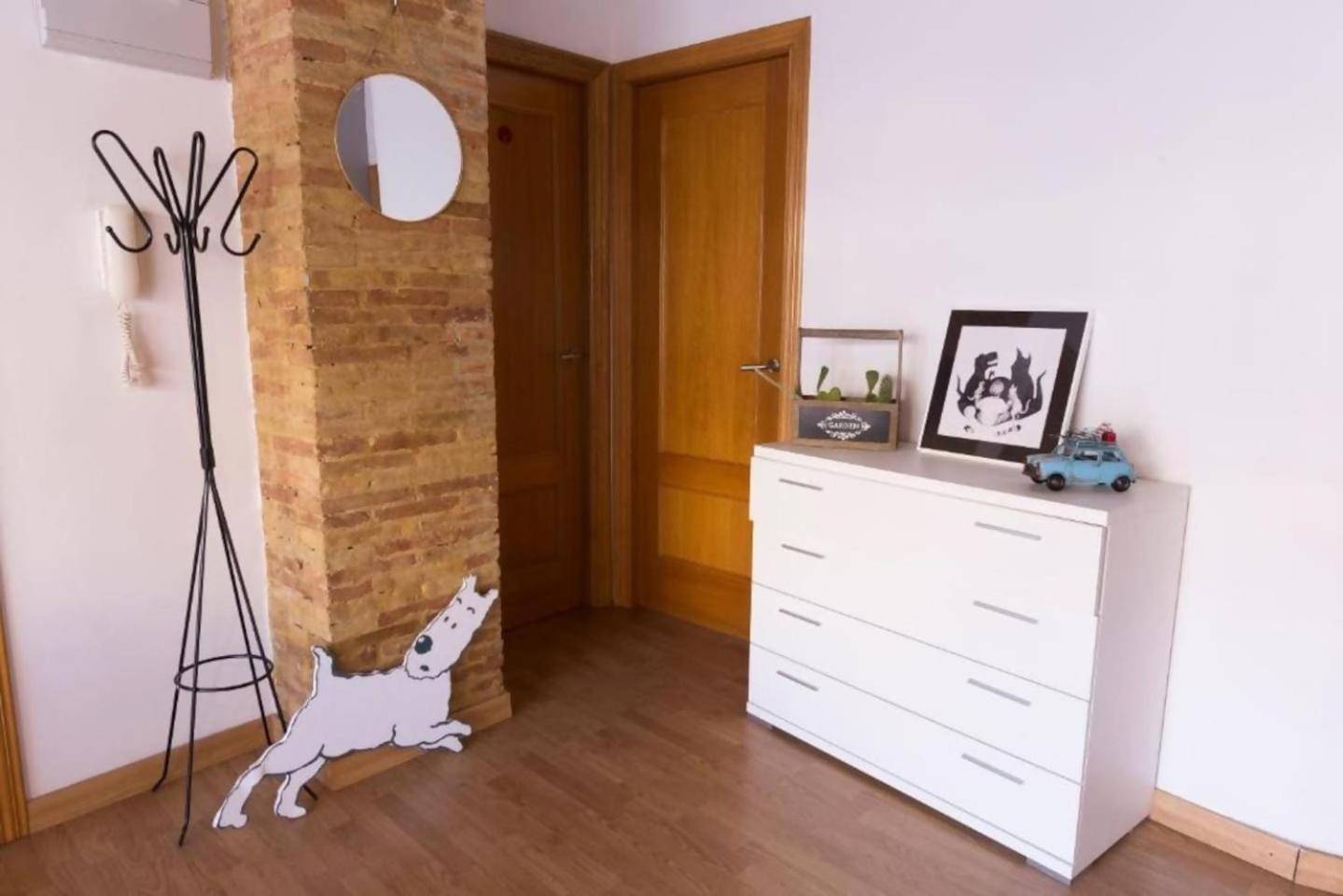 Apartamento Ático Deluxe con gran terraza en GRAN VIA Valencia Exterior foto