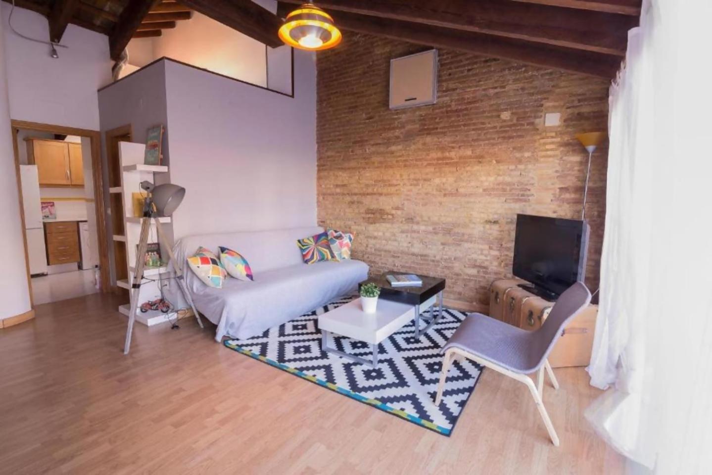 Apartamento Ático Deluxe con gran terraza en GRAN VIA Valencia Exterior foto
